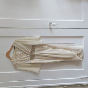 Elegant Silky faux wrap dress